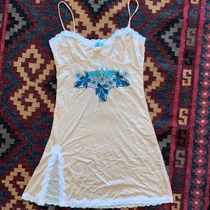 Vintage Satin Lingerie Slip